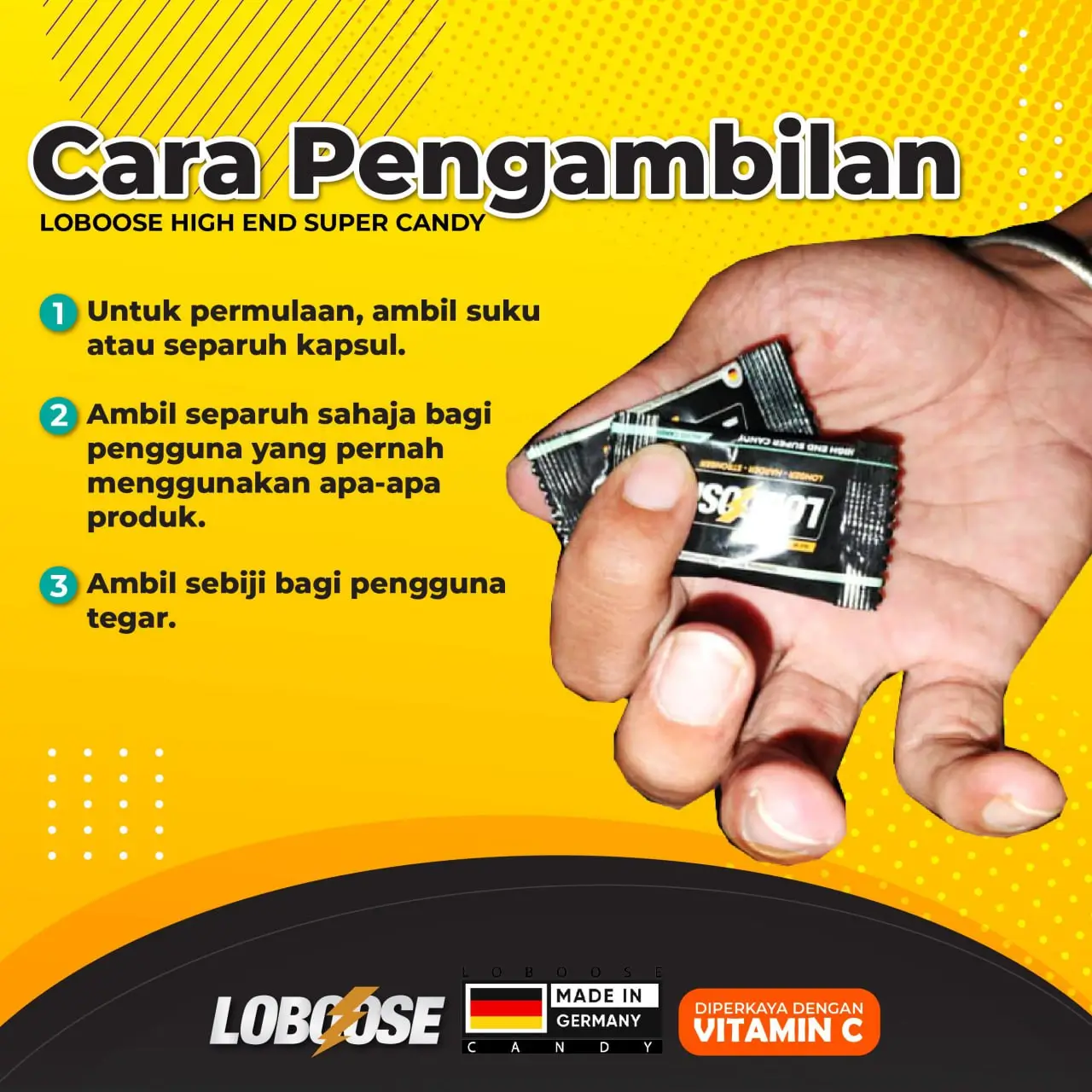 LOBOOSE CANDY 20 CARA GUNA LOBOOSE CANDY